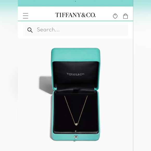 Tiffany & Co. Diamond Necklace - Picture 2 of 4